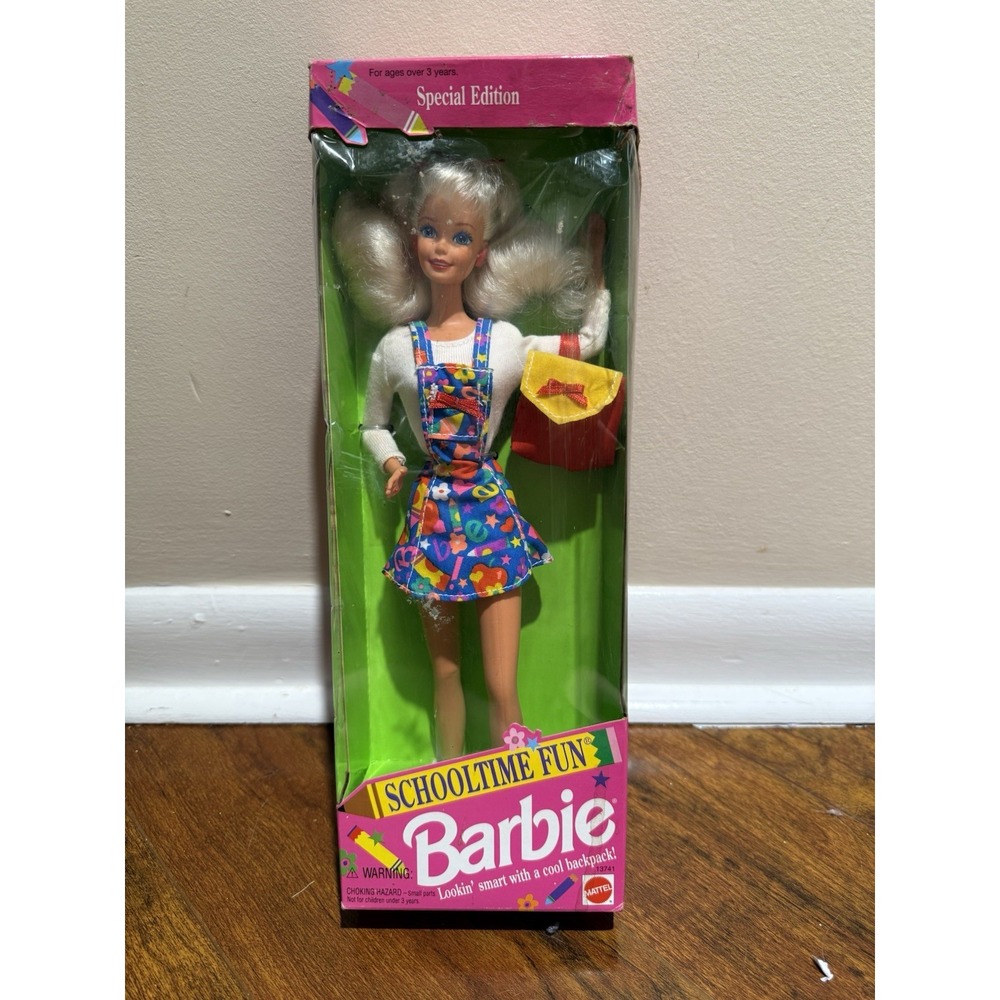1994 Vintage Barbie Schooltime Fun NRFB  #13741 Mattel